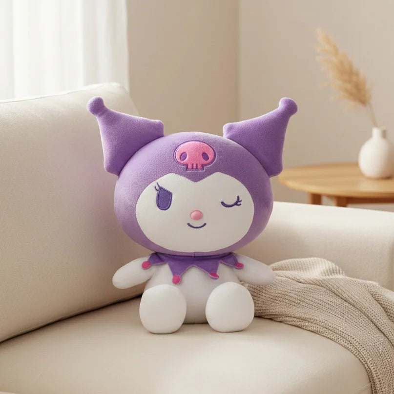 Kuromi Kuscheltier 16–22 cm | Hello Kitty – alternative Ansicht