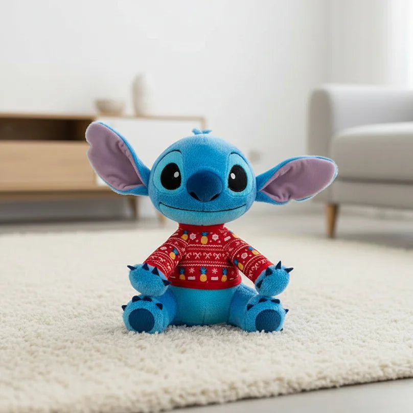 Peluche Stitch Pull Noël – 25 cm
