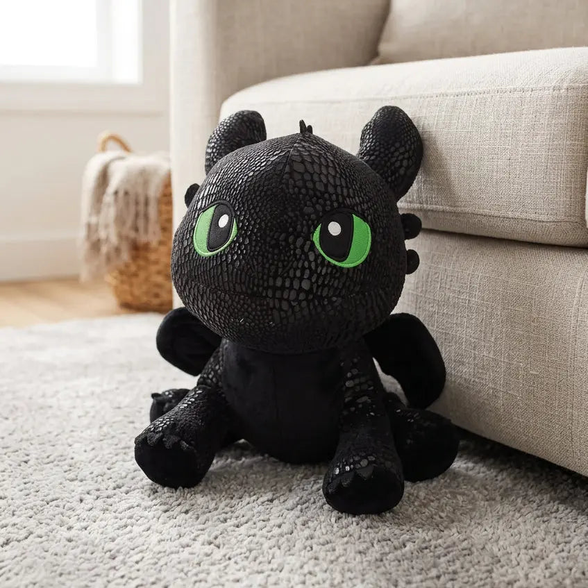 Krokmou Attentif en peluche de l’univers Dragons