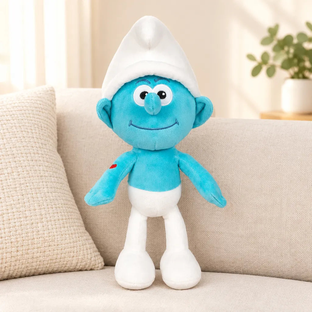 Peluche Schtroumpf Costaud Les Schtroumpfs 32 cm