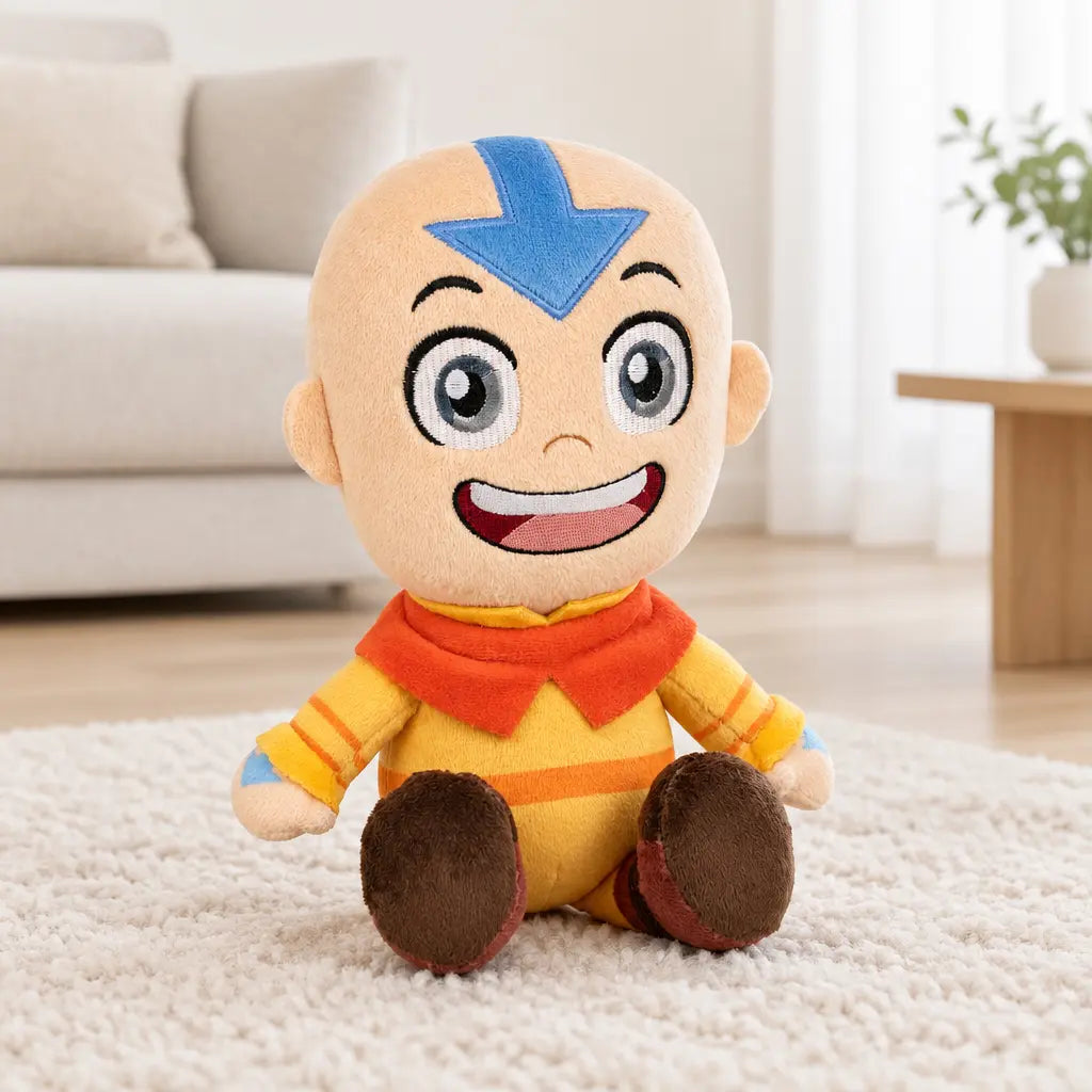Aang Avatar en peluche de l’univers Avatar : Le Dernier Maître de l'Air