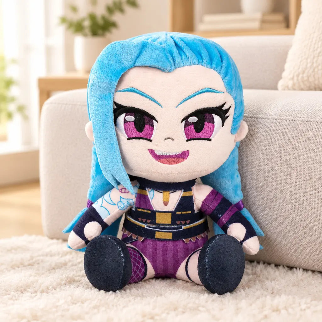 Peluche Jinx League of Legends 20 cm