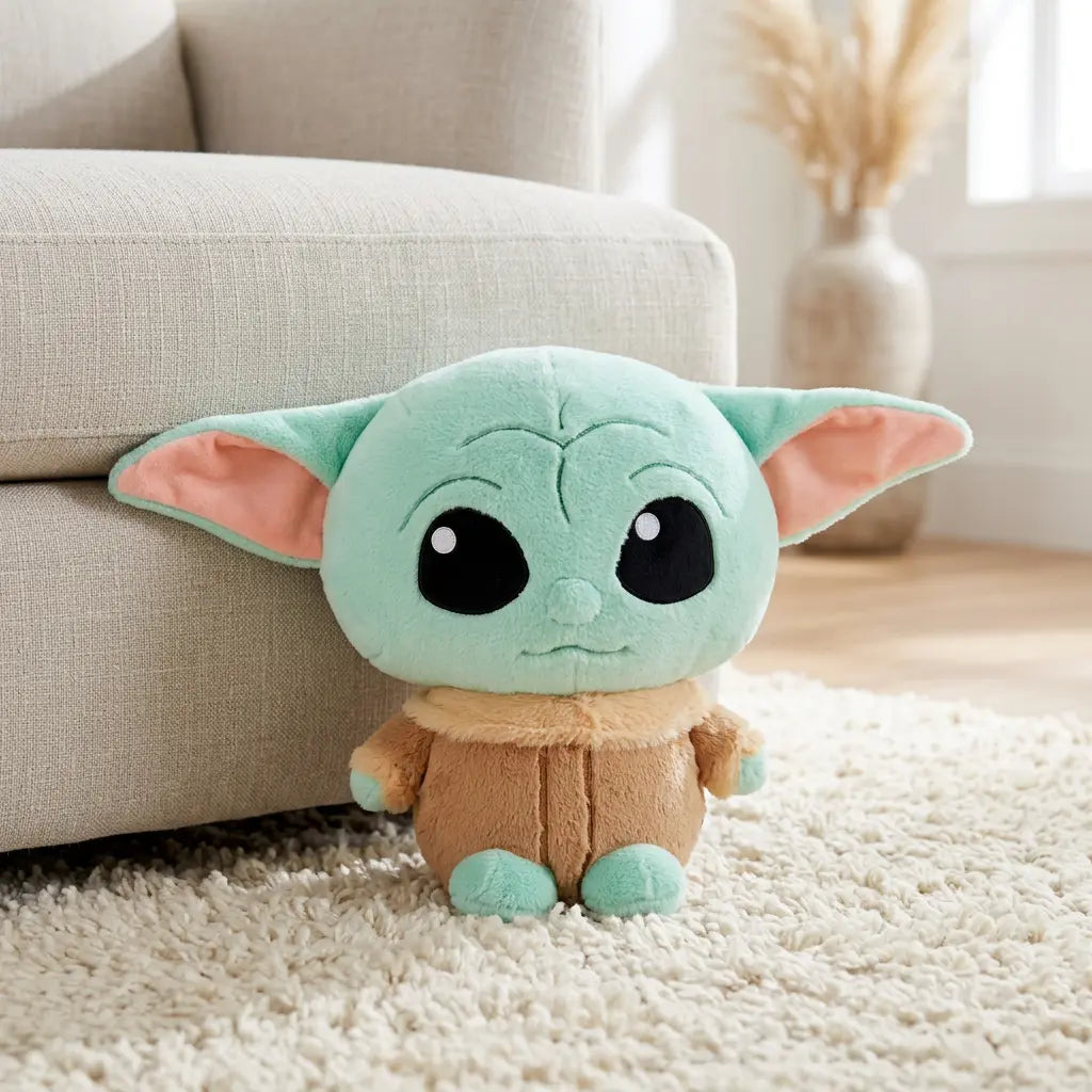 Grogu Câline en peluche de l’univers Star Wars