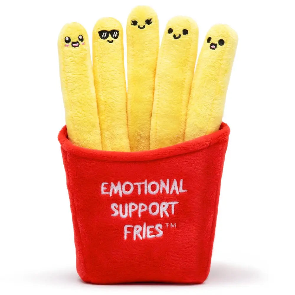 Jouet en peluche Frites de 30 cm, gamme Emotional Support