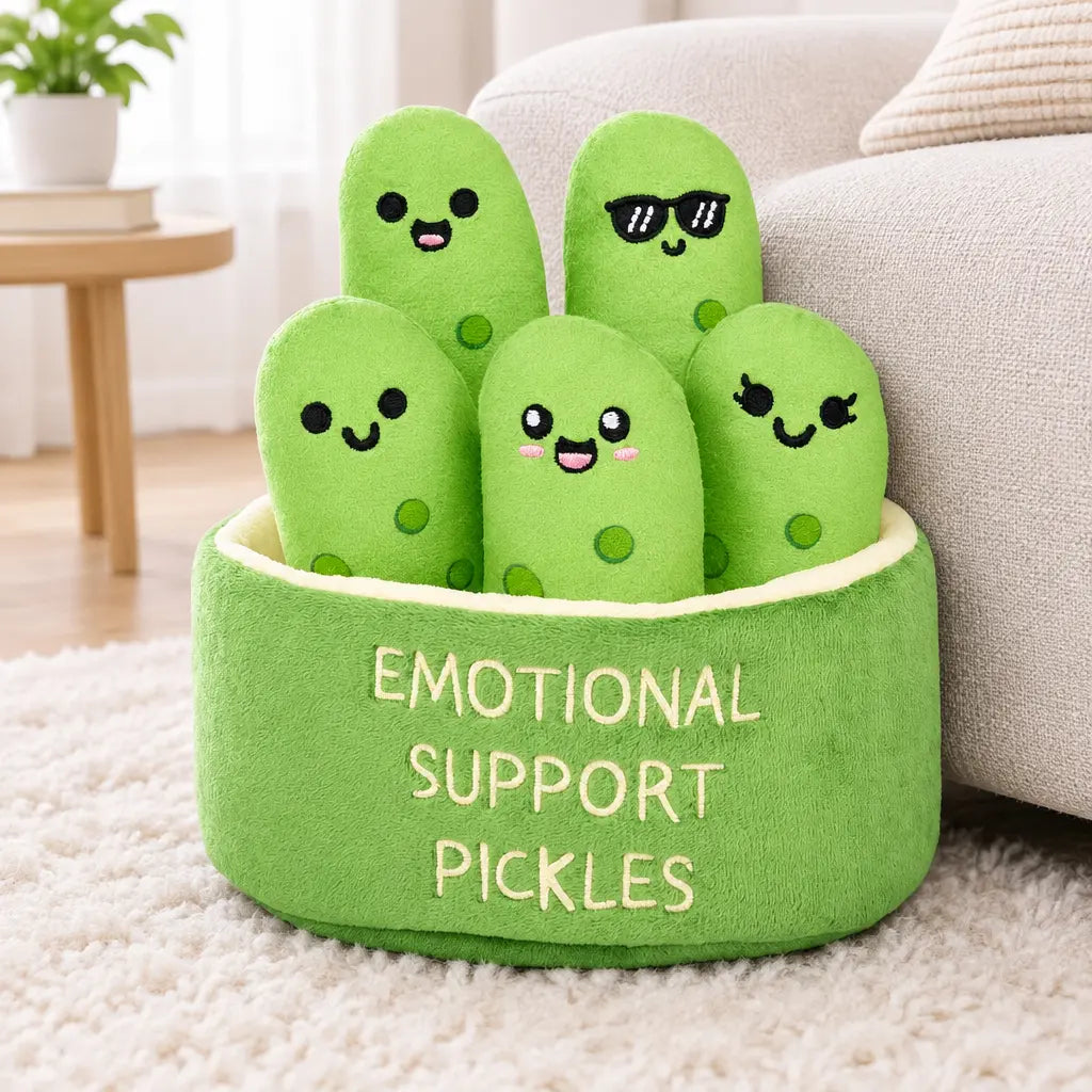 Peluche Cornichons Emotional Support 30 cm