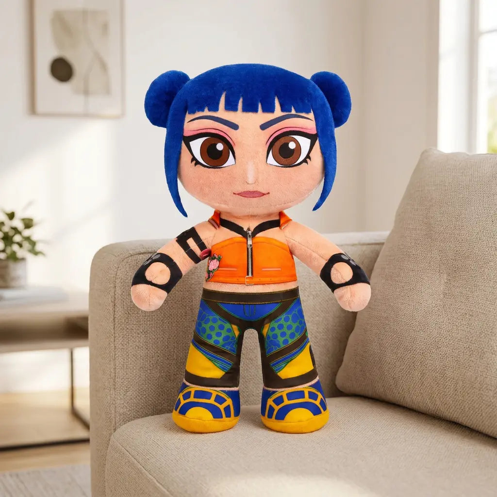 Peluche K-Pop KPop Demon Hunters lilas 20 cm