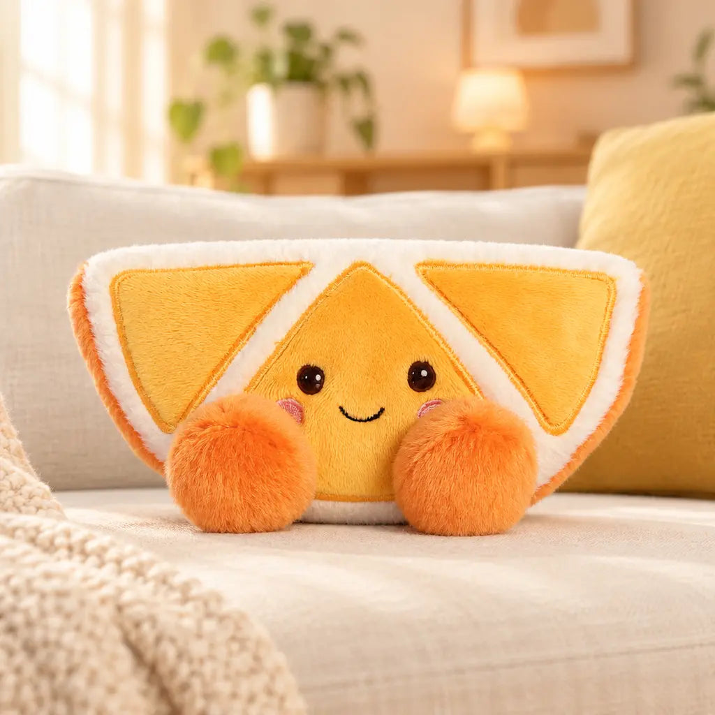 Peluche Mandarine Kawaii Palm Pals 15 cm