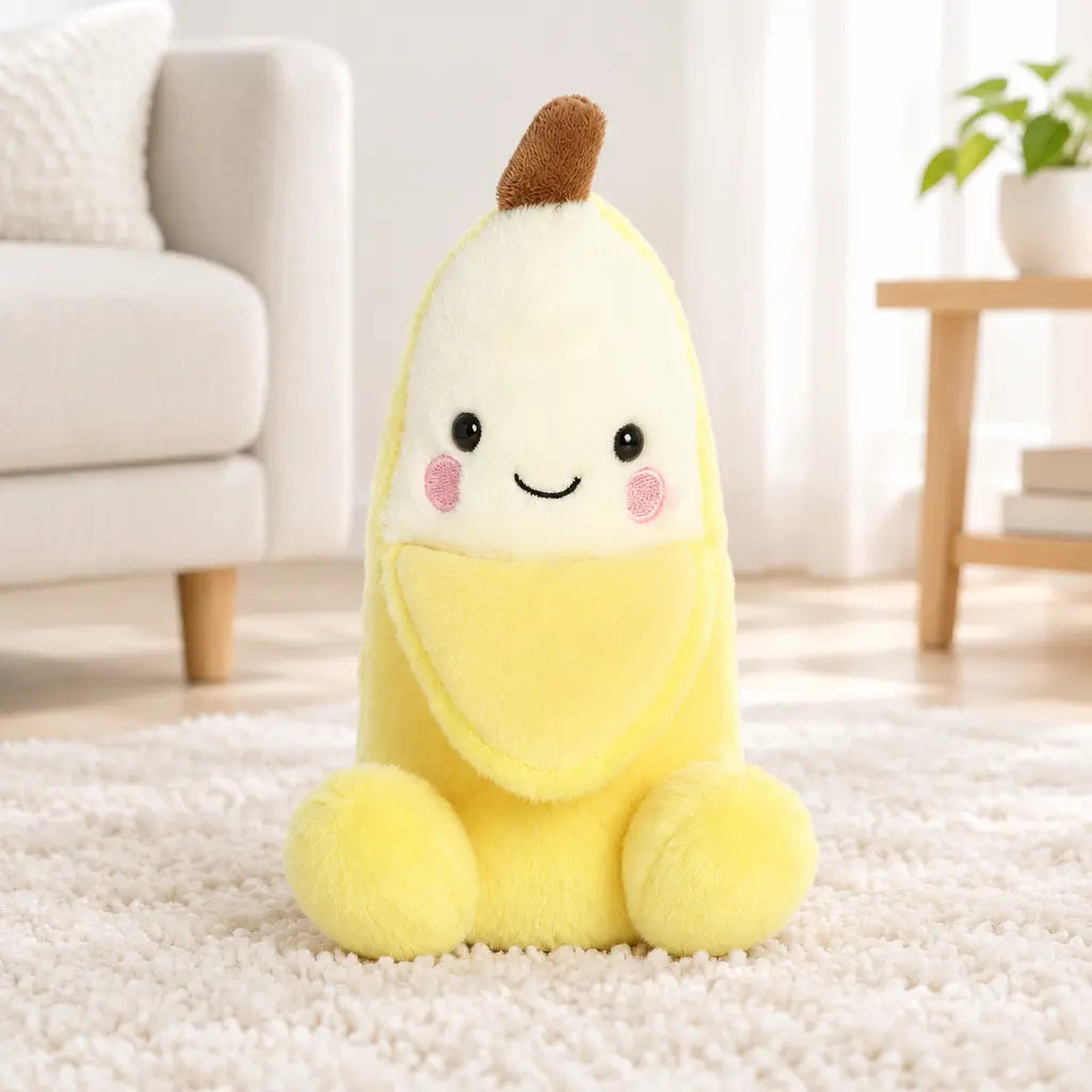 Banane Kawaii en peluche kawaii de la marque Aurora