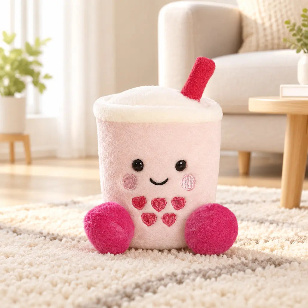 Peluche Bubble Tea Palm Pals 15 cm