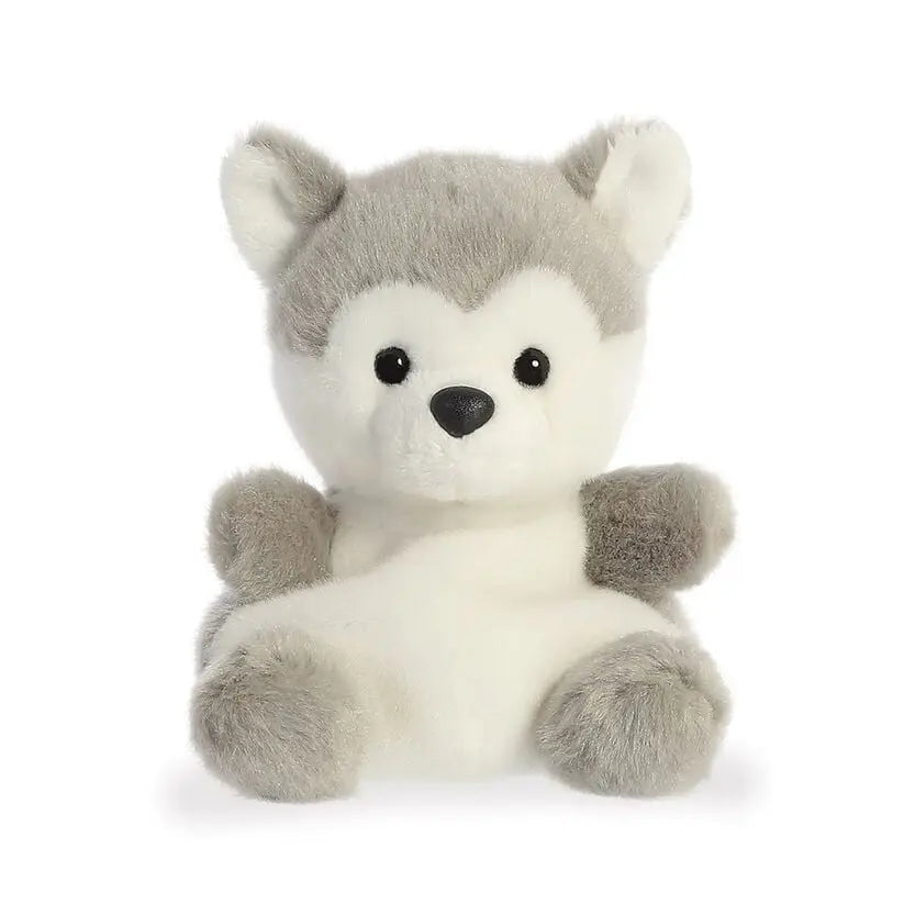 Mini peluche Husky Bébé de la collection Palm Pals de 15 cm