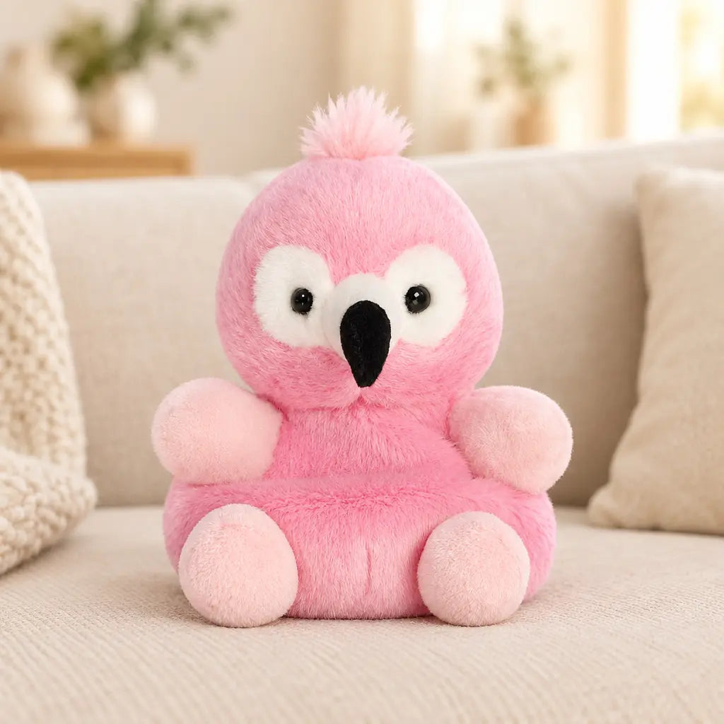Flamant Rose Kawaii en peluche kawaii de la marque Aurora