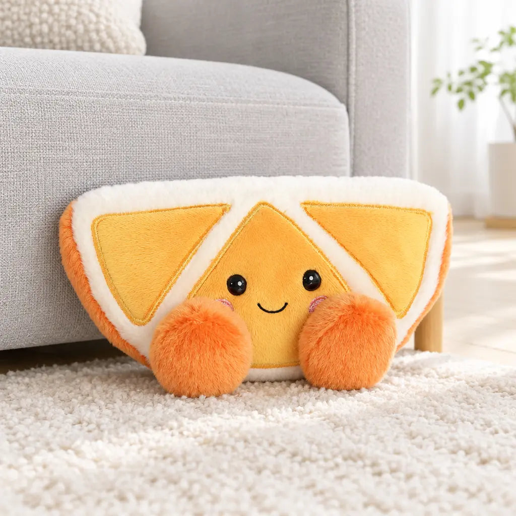 Mandarine Kawaii en peluche kawaii de la marque Aurora