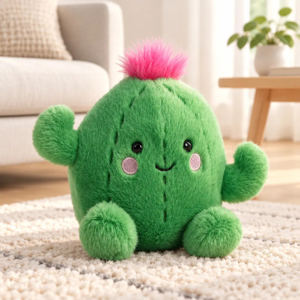 Cactus Kawaii en peluche kawaii de la marque Aurora