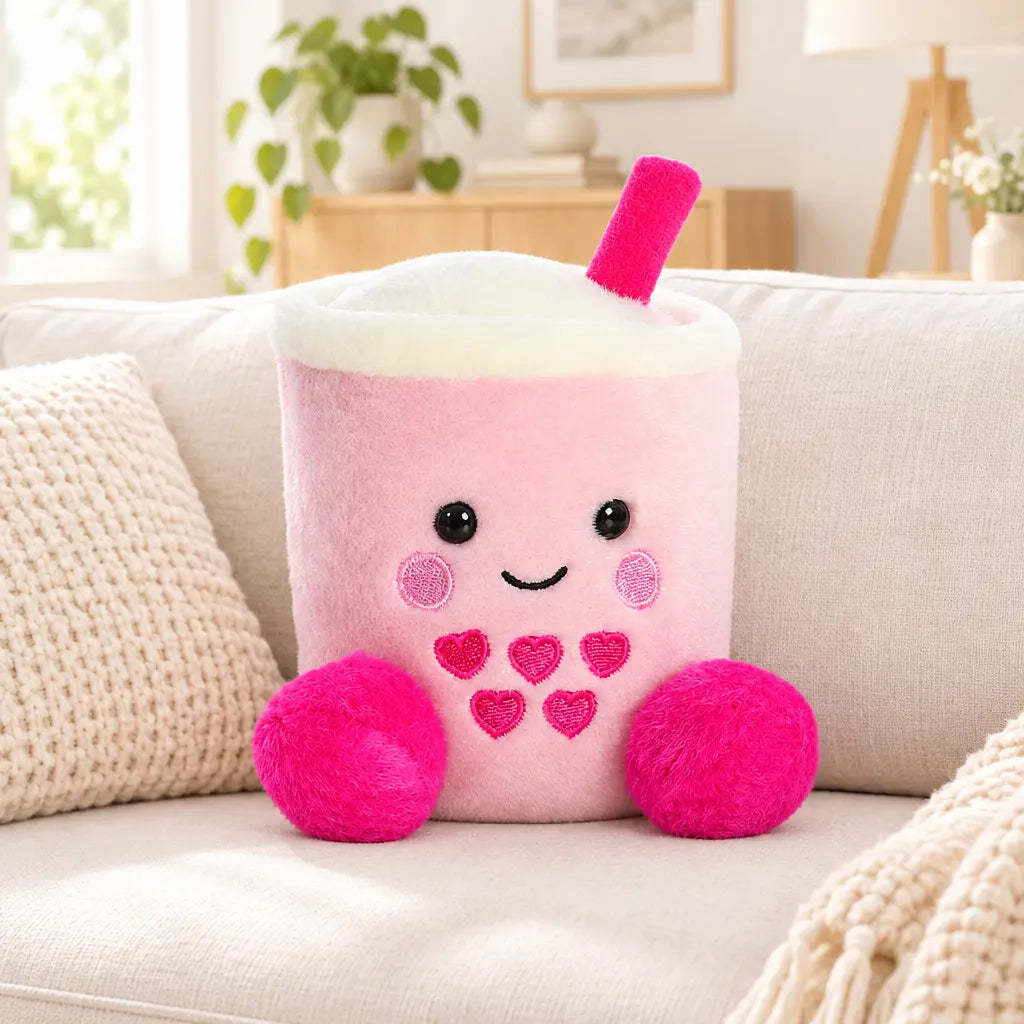 Bubble Tea en peluche kawaii de la marque Aurora