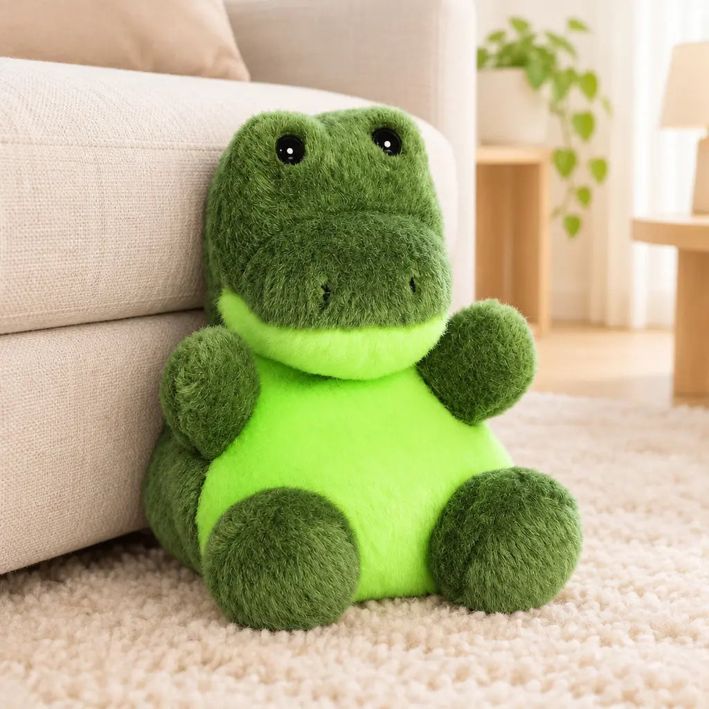 Caïman Kawaii de 15 cm, petit jouet en peluche Palm Pals
