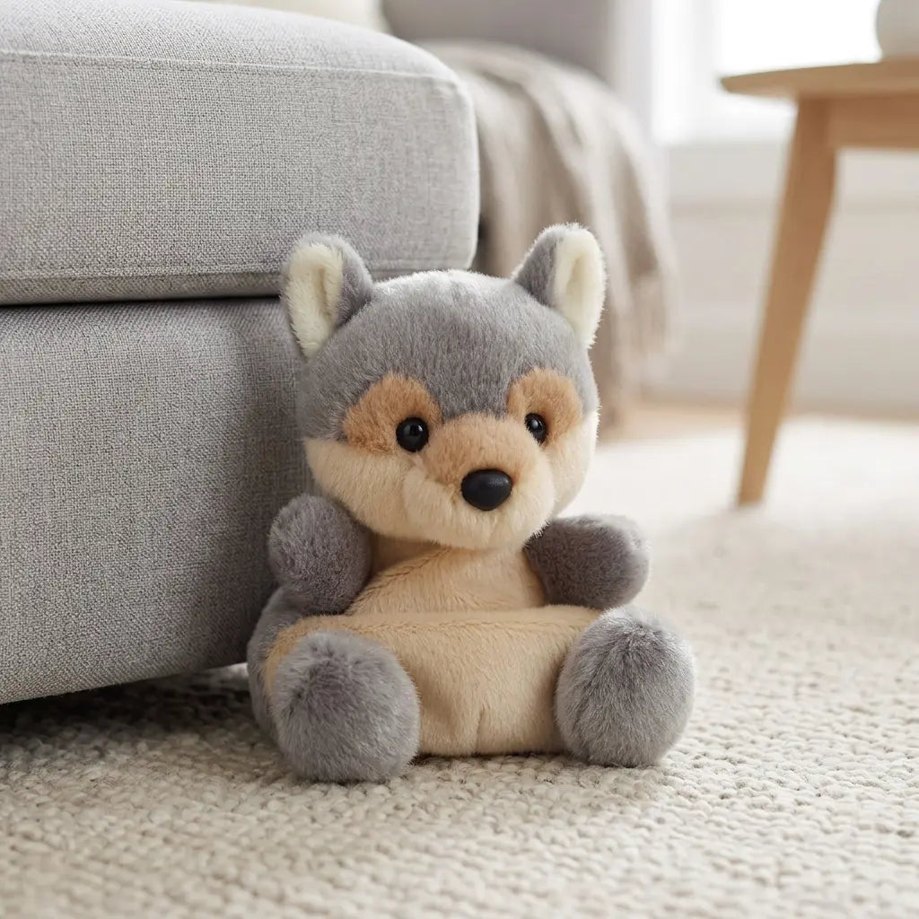 Peluche Loup Palm Pals 15 cm