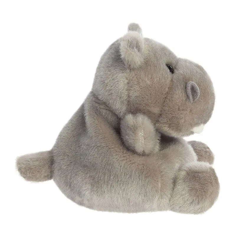 Mini peluche Mini Hippopotame de la collection Palm Pals de 15 cm