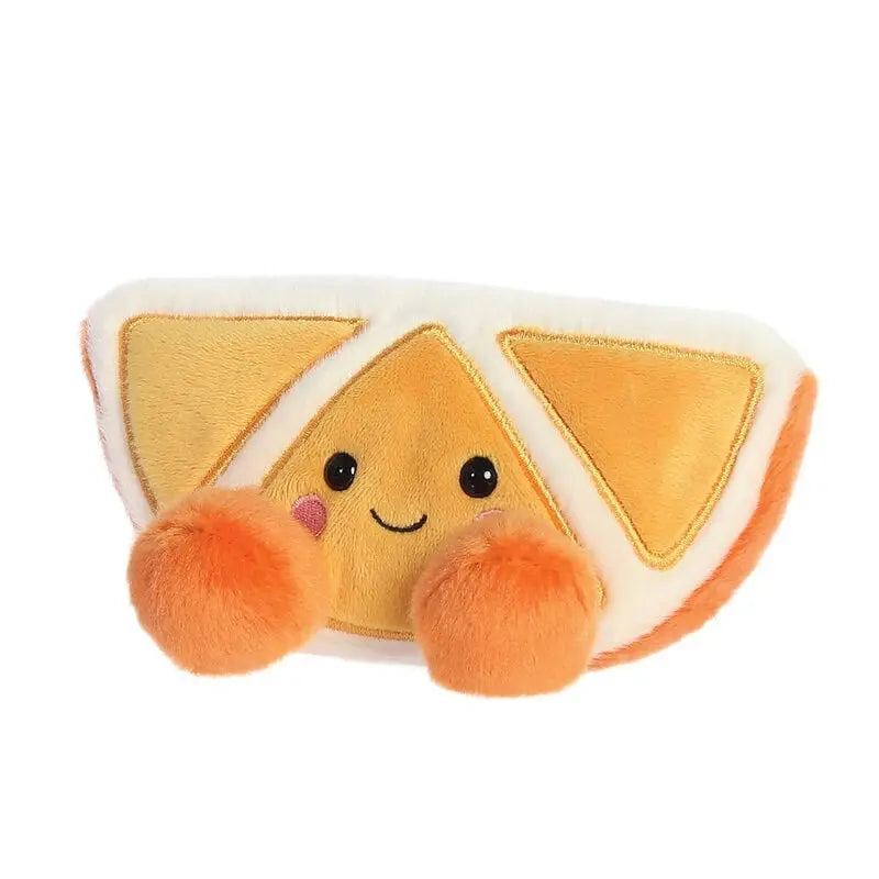 Peluche Mandarine Kawaii issue de la gamme Palm Pals