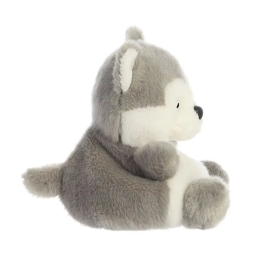 Peluche Husky Bébé issue de la gamme Palm Pals