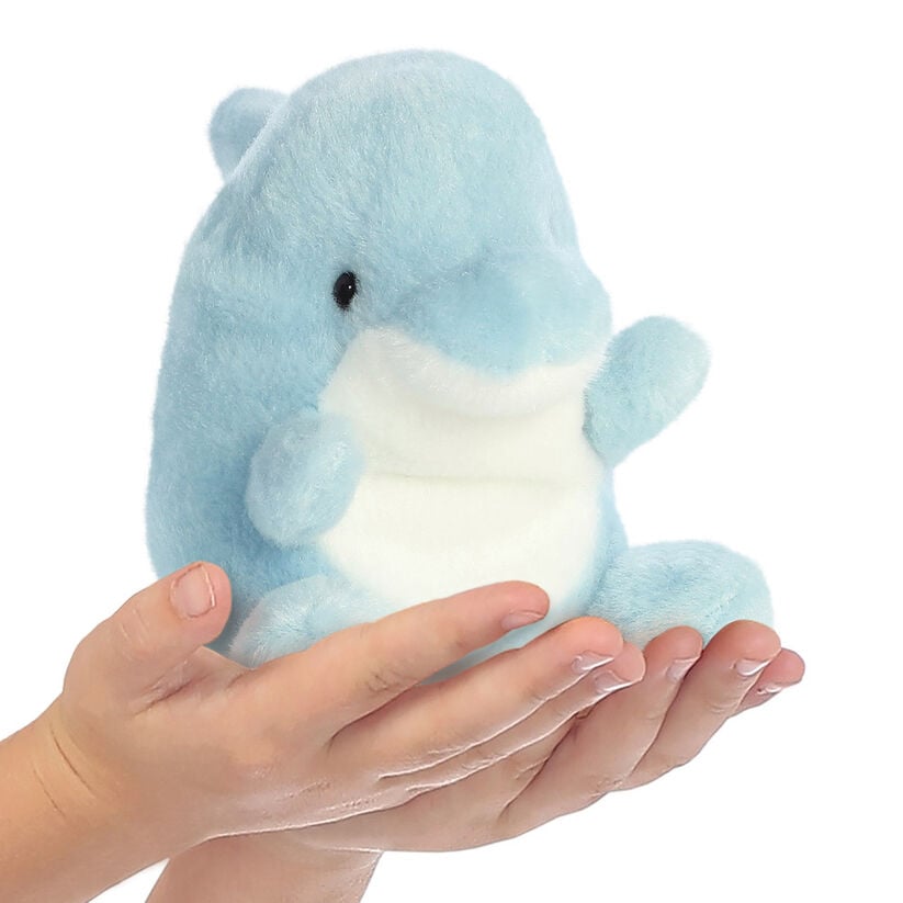 Peluche Dauphin Assis issue de la gamme Palm Pals
