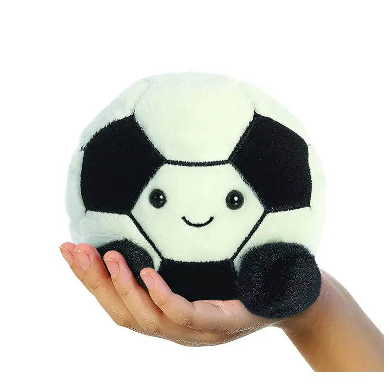 Mini peluche Ballon de Football de la collection Palm Pals de 13 cm