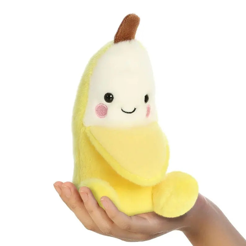 Banane Kawaii de 13 cm, petit jouet en peluche Palm Pals
