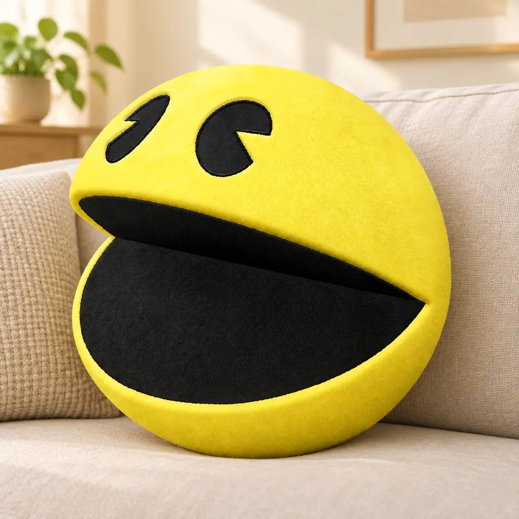 Pac-Man en version peluche