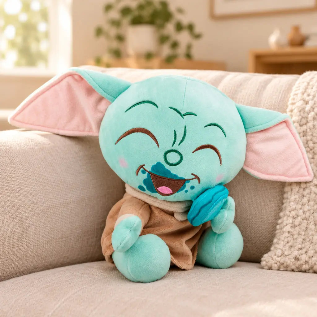 Peluche Grogu Macaron Star Wars 25 cm