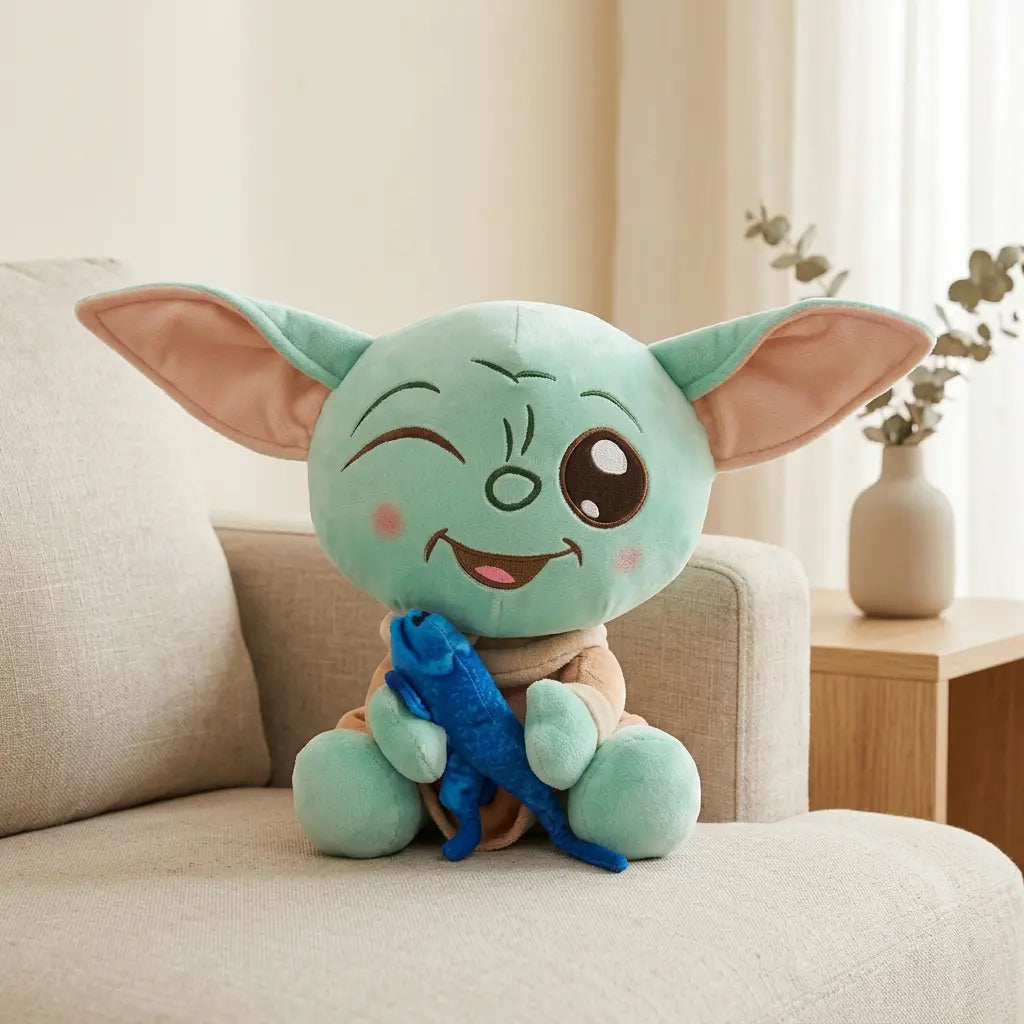Grogu Lézard en peluche de l’univers Star Wars