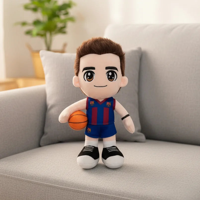 FC Barcelona Basketballspieler Kuscheltier 36 cm – Hauptansicht