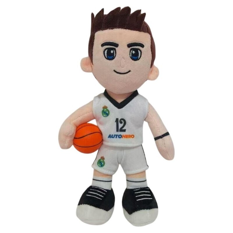 Jouet en peluche à l’effigie de Joueur de basket Real Madrid de 36 cm