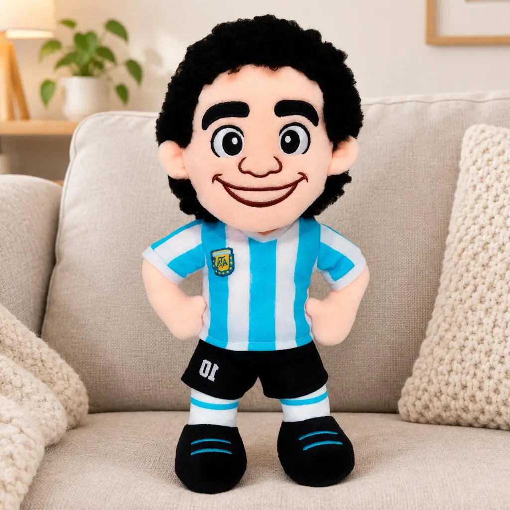 Peluche Maradona Argentine 36 cm