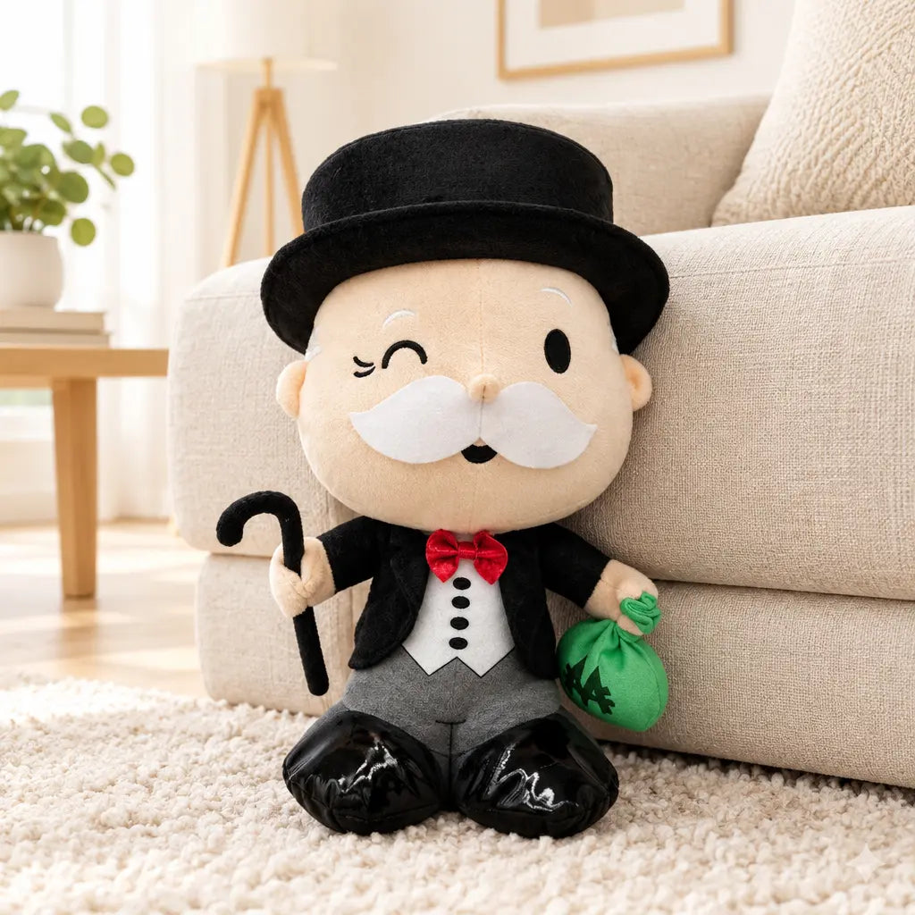 Peluche Monsieur Monopoly 20 cm