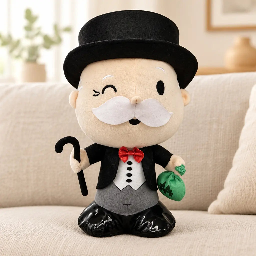Monsieur Monopoly en version peluche