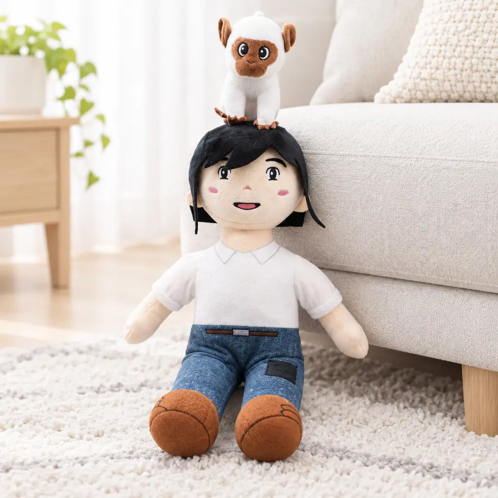 Peluche Marco et Amedio 100 cm