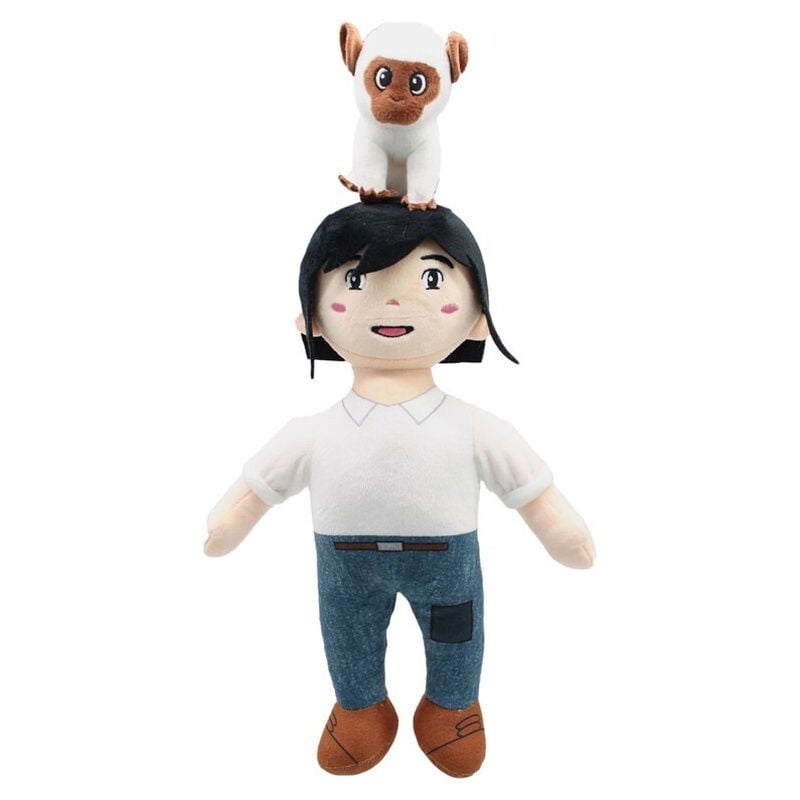 Jouet en peluche à l’effigie de Marco et Amedio de 47 cm