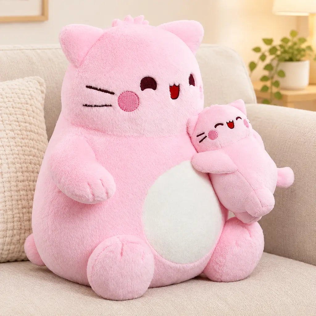 Pembe Câlin représenté en peluche