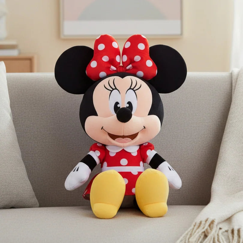 Red Minnie Mouse Plush - 25 cm