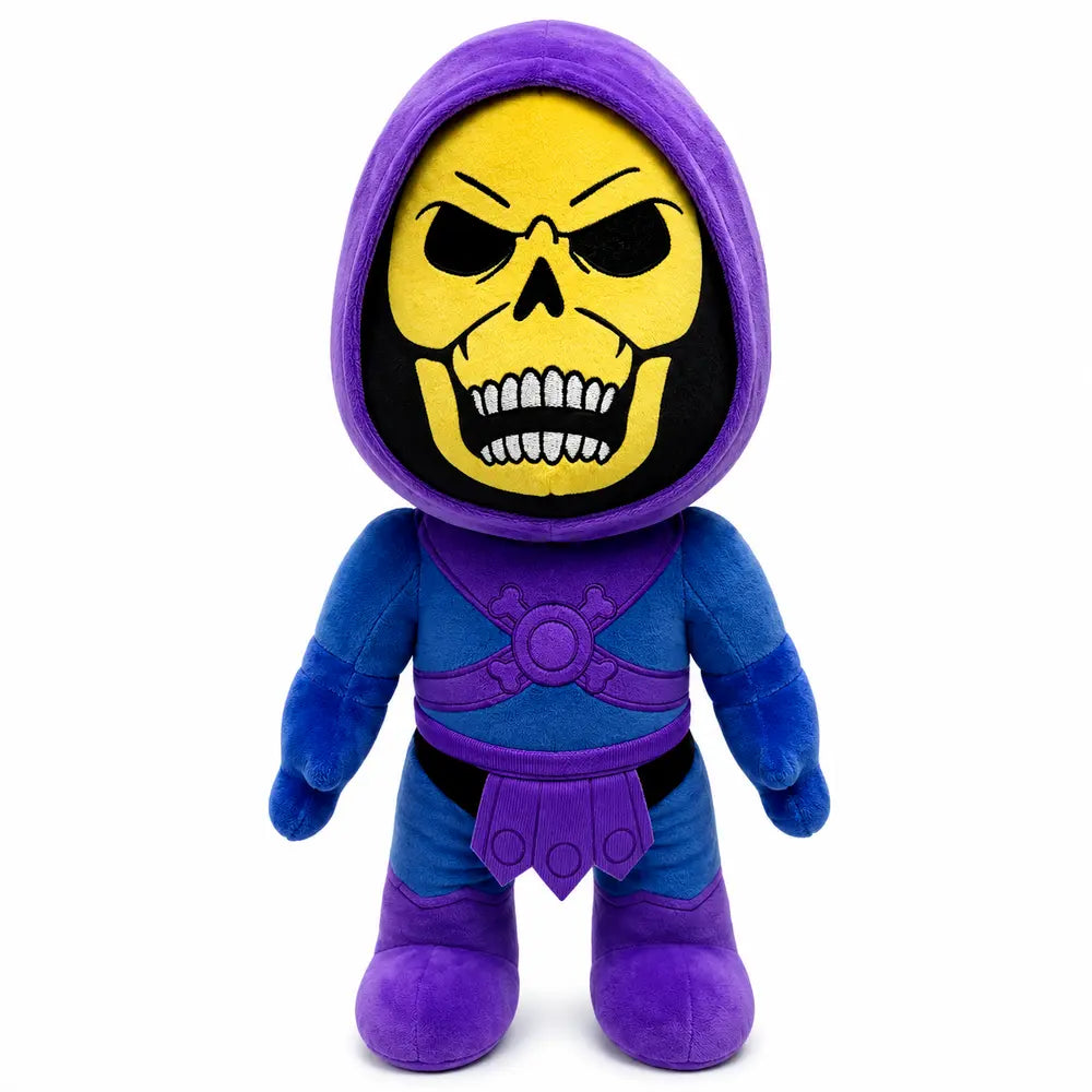 Jouet en peluche représentant Skeletor de 25 cm, univers Masters of the Universe