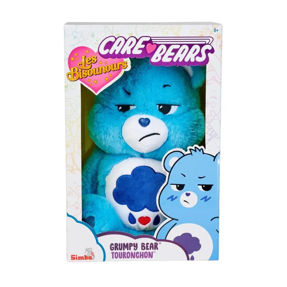 Peluche à l’effigie de Bisounours Grognon, univers Bisounours