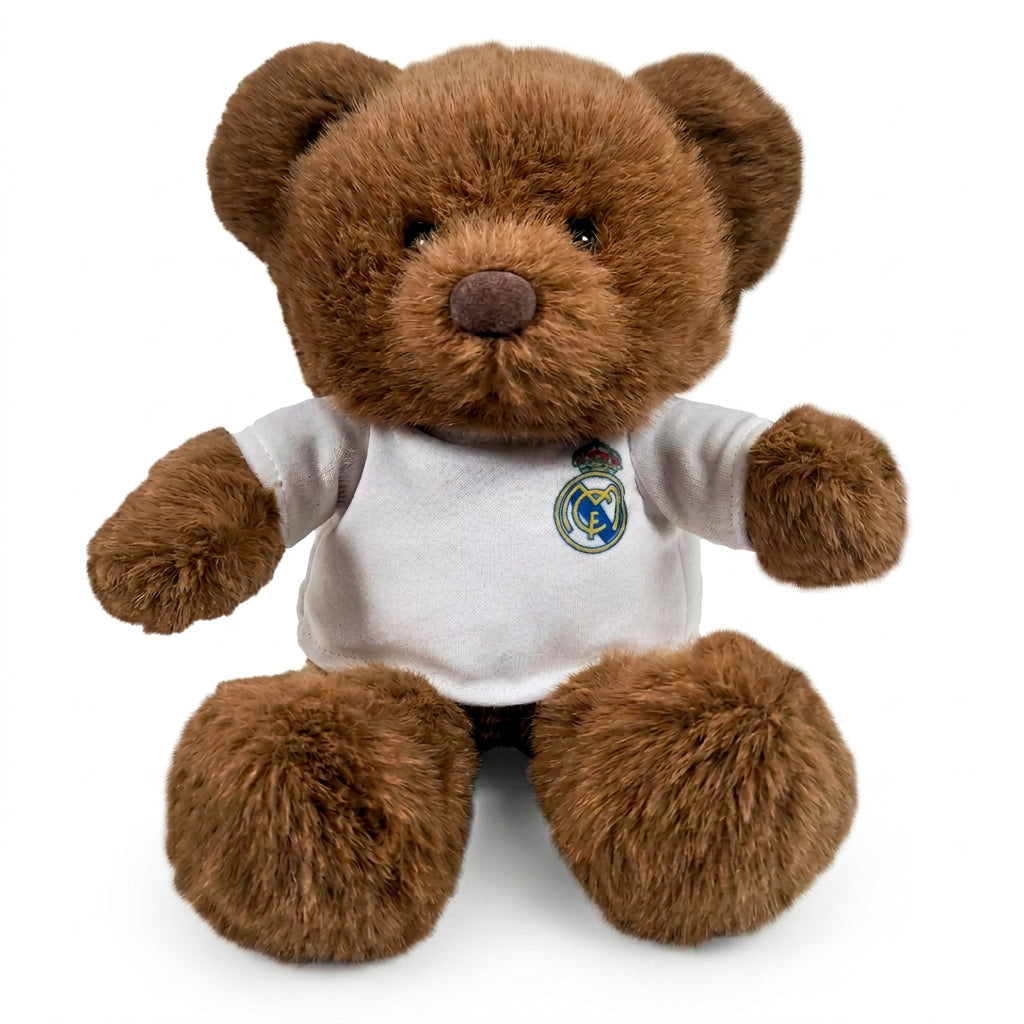 Jouet en peluche à l’effigie de Ours Maillot Real Madrid de 20 cm
