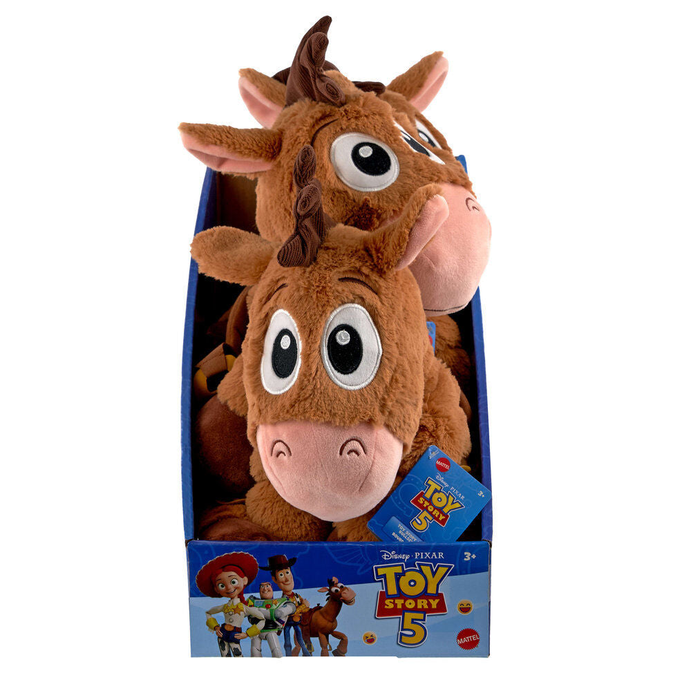 Pile-Poil Cheval de 28 cm, jouet en peluche inspiré de Toy Story