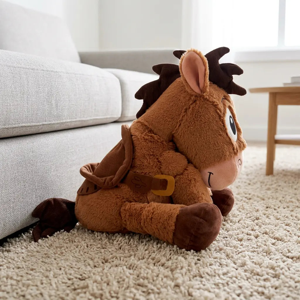 Pile-Poil Cheval en peluche de l’univers Toy Story