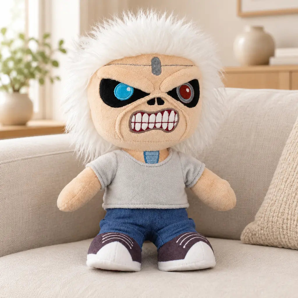 Peluche Eddie édition anniversaire Iron Maiden 26 cm