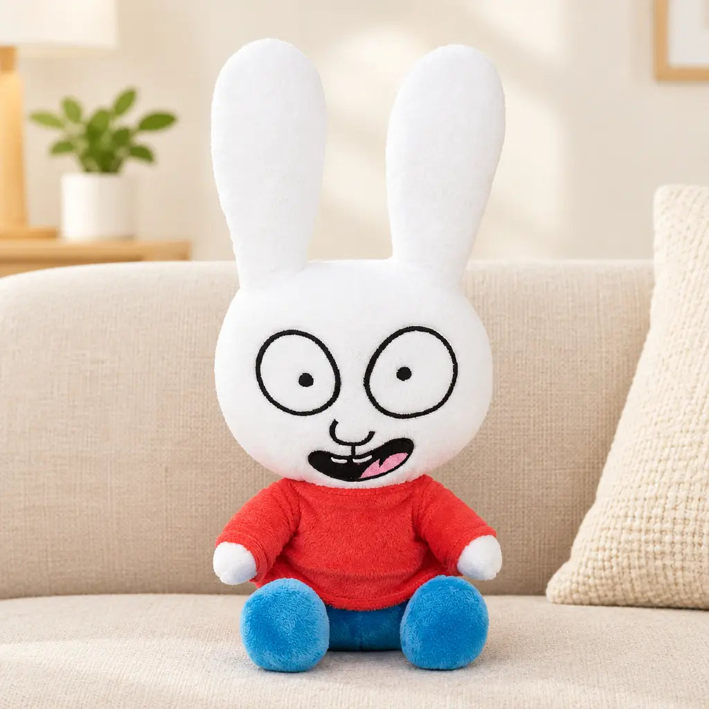 Simon Assis représenté en peluche