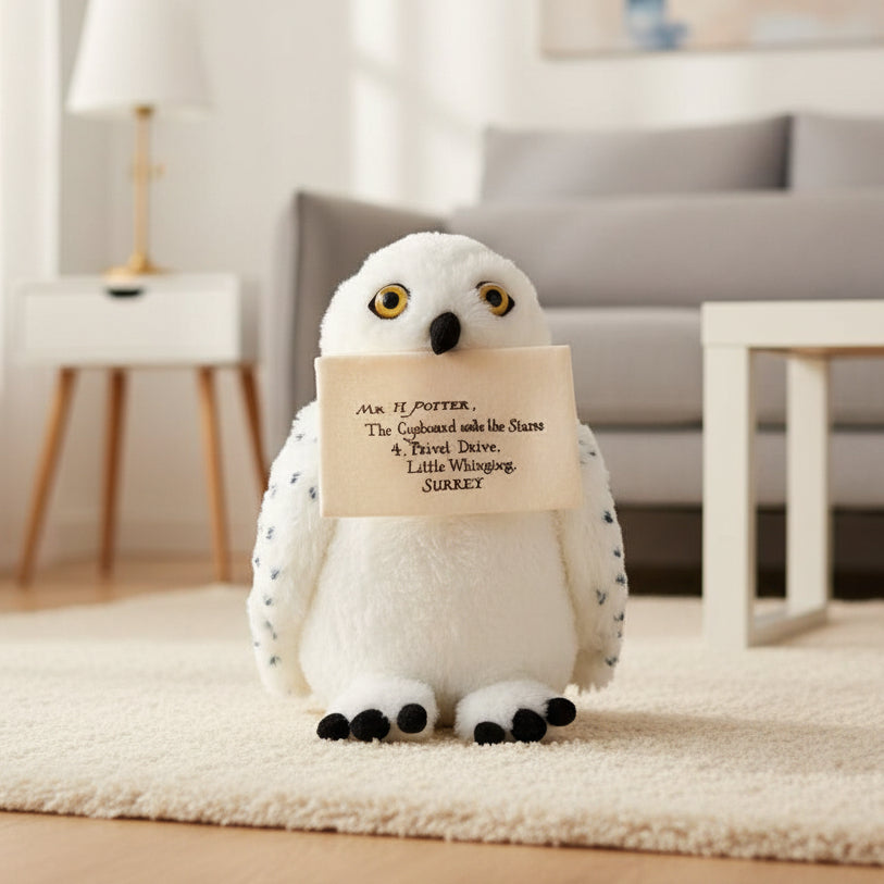 Peluche Hedwig Harry Potter - 30 cm