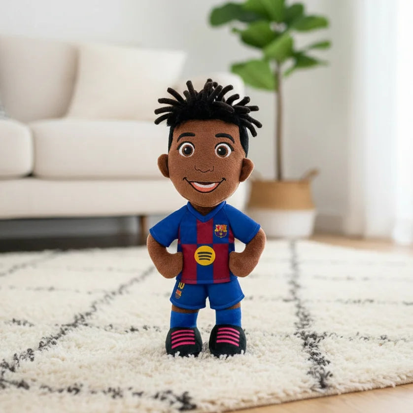 Lamine Yamal FC Barcelona Kuscheltier 25–36 cm – alternative Ansicht