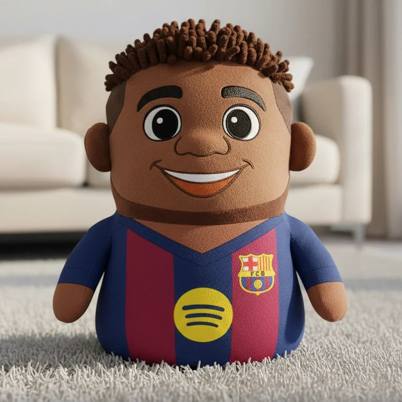 Lamine Yamal Kuscheltier 18–30 cm | FC Barcelona – alternative Ansicht