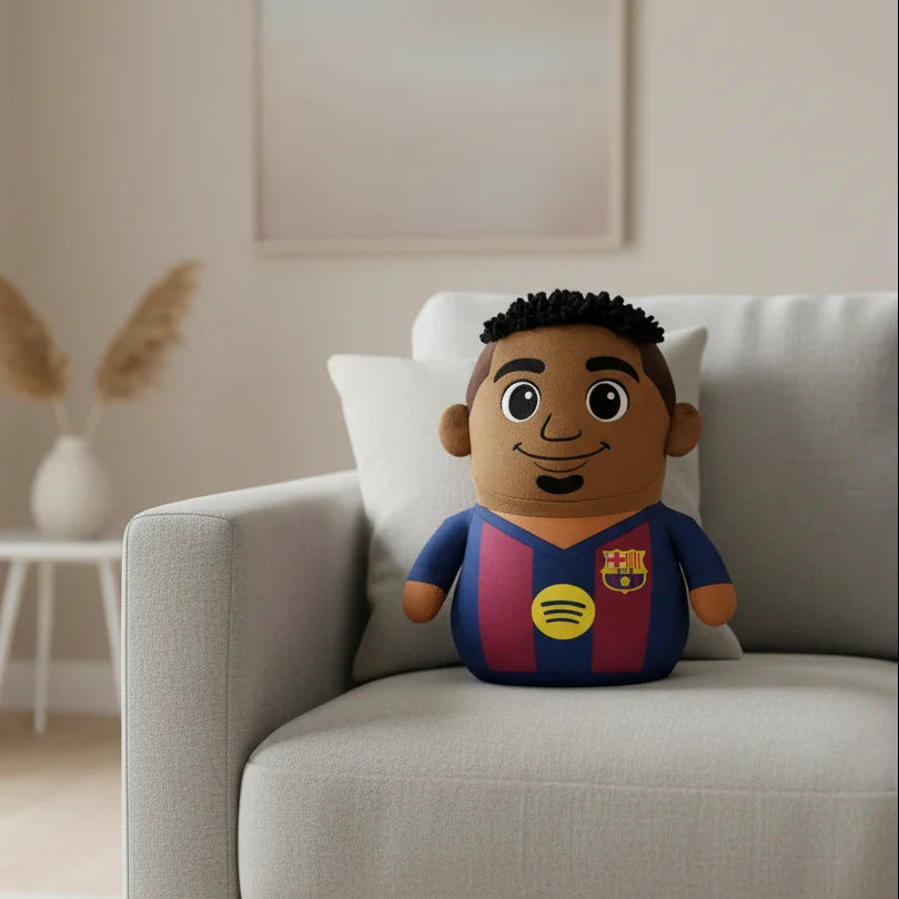 Peluche Raphinha 30 cm | FC Barcelona – vista principal