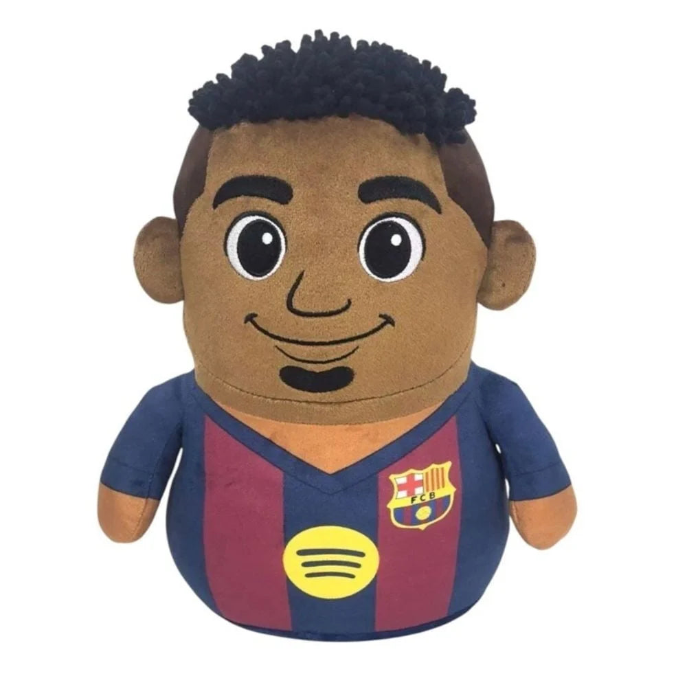 Peluche Raphinha 30 cm | FC Barcelona – detalle del modelo